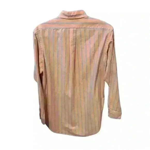 Men’s Ralph Lauren 100% Cotton Striped Long Sleeved Button Down- Size 33, 15 1/2 - Picture 3 of 12